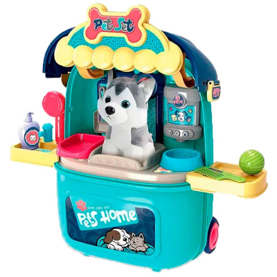 Игровой набор Зоосалон в чемодане Zhorya 008-987A-3 1